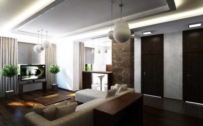 Дизайн интерьера 4-х комнатной квартиры