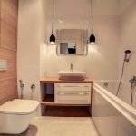 dizajn vannoj pod derevo 15 150x150 - Дизайн ванной комнаты под дерево: +70 фото