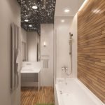 dizajn vannoj pod derevo 49 150x150 - Дизайн ванной комнаты под дерево: +70 фото