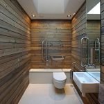 dizajn vannoj pod derevo 59 150x150 - Дизайн ванной комнаты под дерево: +70 фото