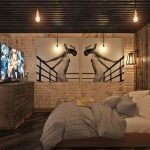 dizajn spalni v stile loft 28 150x150 - Спальня в стиле лофт: дизайн интерьера