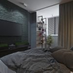 dizajn spalni v stile loft 65 150x150 - Спальня в стиле лофт: дизайн интерьера