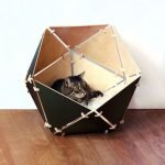Многогранный домик для кошки