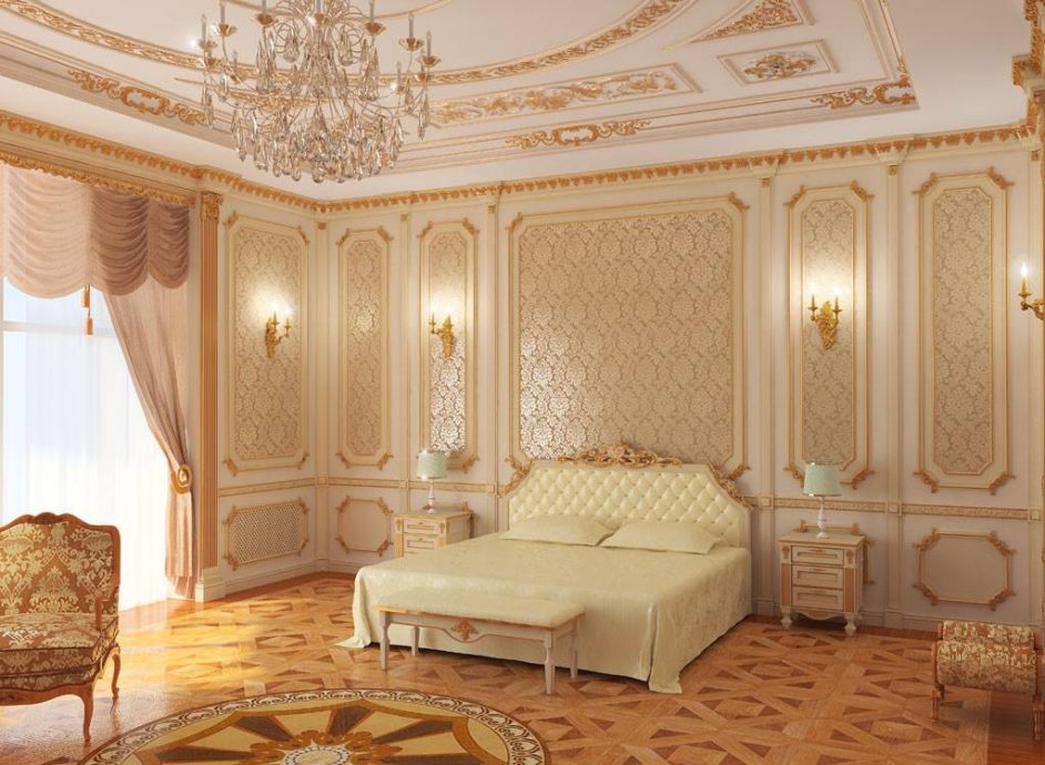 королевская спальня luxury antonovich design