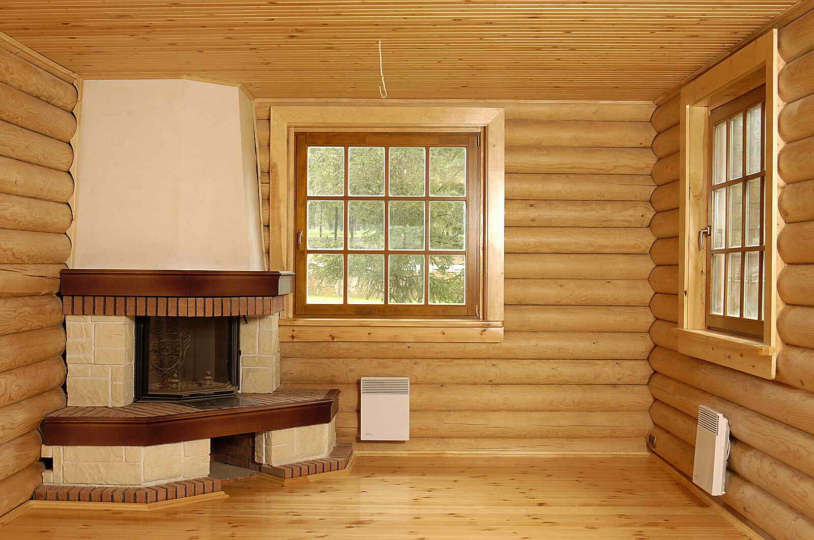 Внутренняя отделка деревянного дома +105 фото примеров интерьера