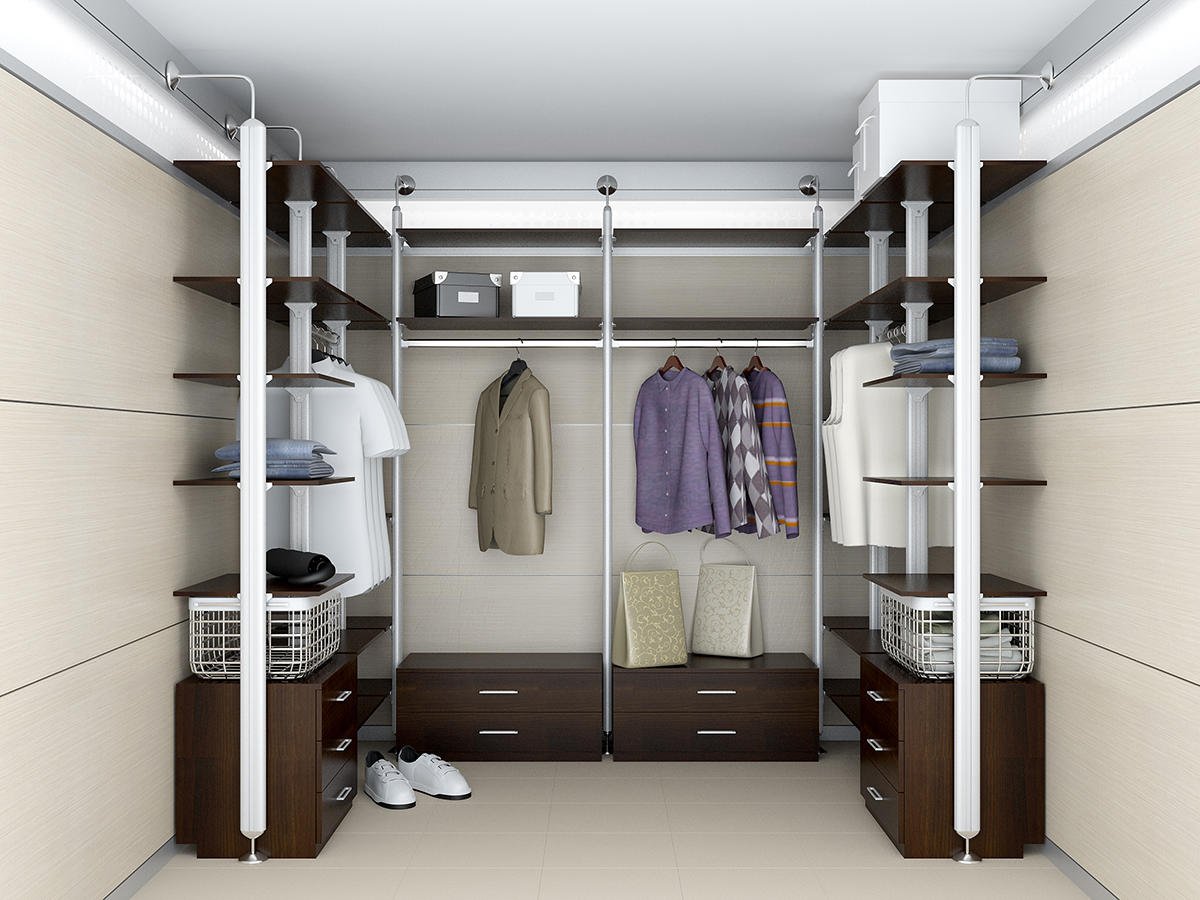 Классическая гардеробная комната | Гардеробные системы Gardie | Дзен