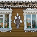 Наличники на окно в русском стиле