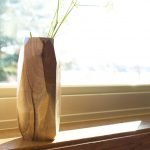 Деревянная ваза 