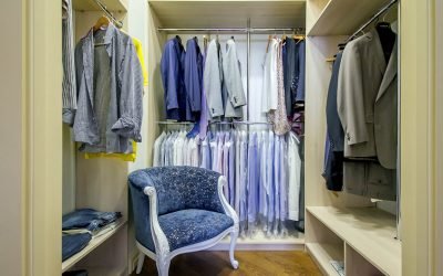Как сделать гардеробную комнату из кладовки