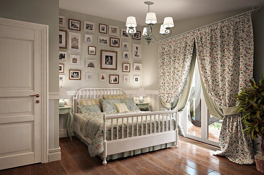 Спальня в стиле прованс +100 фото идей дизайна интерьера