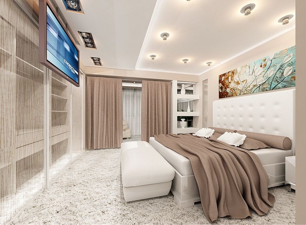 Современные Спальни 2022 В Светлых Тонах Фото