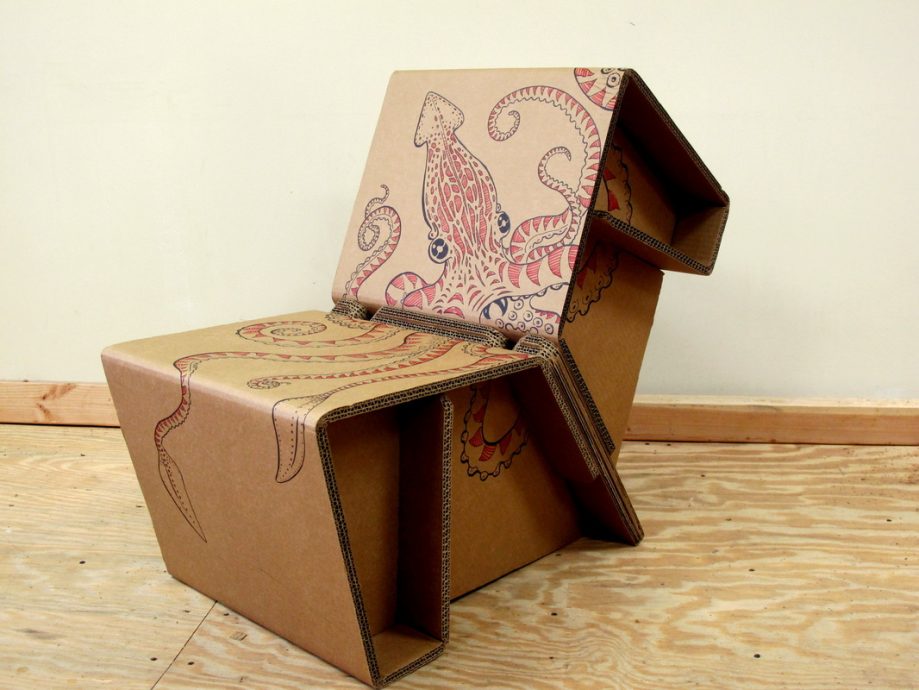 Мебель из картона своими руками пошагово