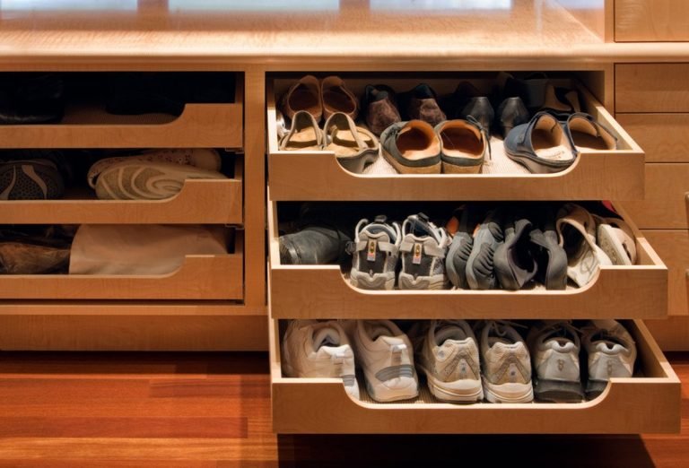 Шкаф для обуви для гардеробной