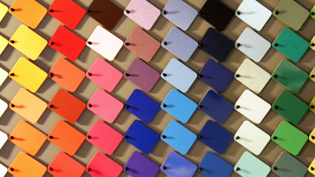 Разнообразие палитры красок