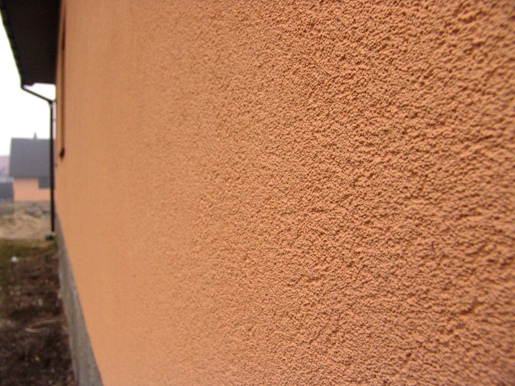 Акриловая штукатурка на фасаде
