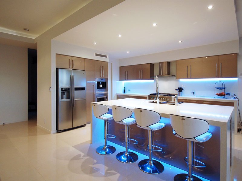 LED-подсветка на кухне