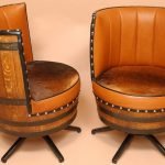 Кресла из деревянной бочки