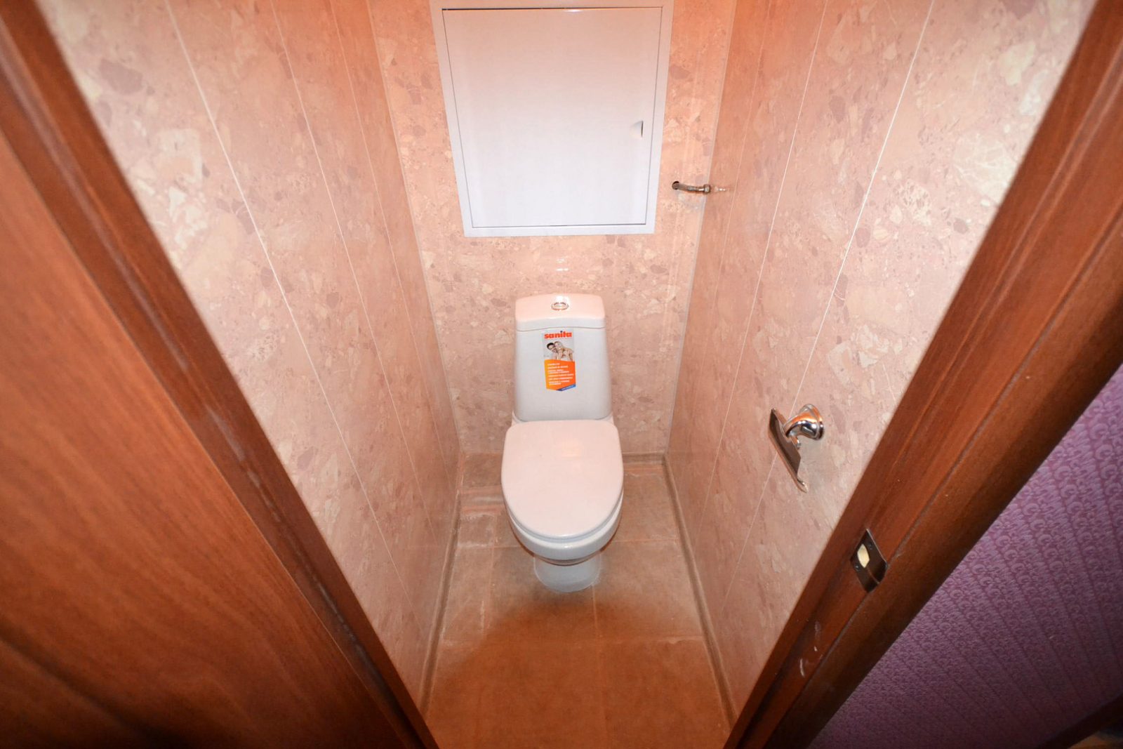otdelka tualeta plastikovymi panelyami44 - Отделка туалета пластиковыми панелями
