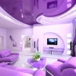 Фиолетовая гостиная