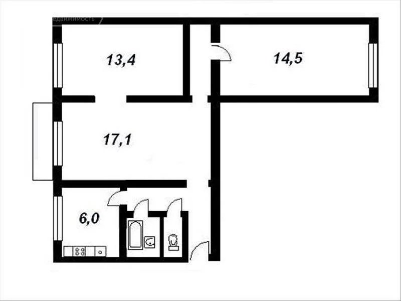 planirovka 3 komnatnoj kvartiry 23 - Планировка 3 комнатной квартиры (100 фото)