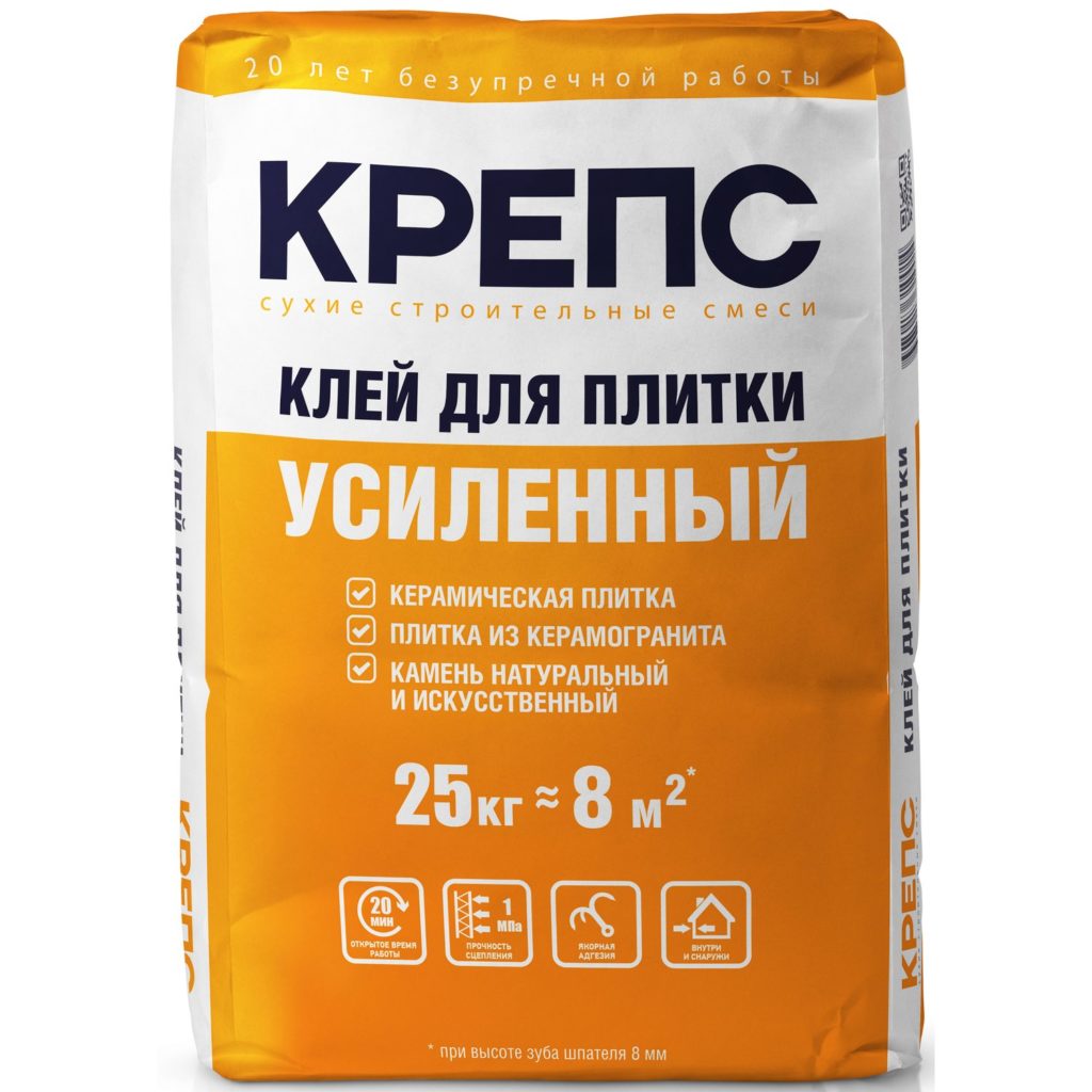Расход плиточного клея на 1м2 плитки: расчет количества клея