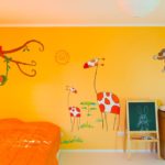 rospis sten v detskoj5 150x150 - Декорирование стен в детской комнате ( 50 фото )