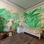 rospis sten v detskoj50 150x150 - Декорирование стен в детской комнате ( 50 фото )